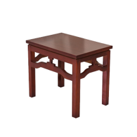 SDEC 茶几 贵宾接待会议布艺迎外宾沙发橡木花架茶几 60*50*40cm 单位:个