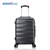 维仕蓝(wissBlue)E723万向轮尚旅轻量拉杆箱 20寸 灰色