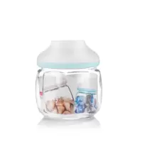 WT紫丁香玻璃密封罐储物罐 900ml(WJSG63900)