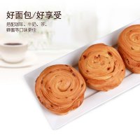 WT正得顺红豆手撕小面包1000g/箱