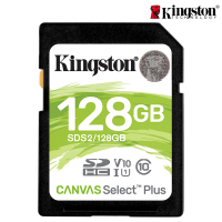 金士顿 SDS2-128GB SD存储卡 读速100MB/s