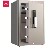 得力(deli) 保险柜 高66CM密码指纹识别保险箱 办公家用防盗国标保险箱 全息触摸面板27312