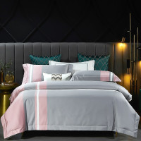 金丝莉(kintheri)至尊全棉贡缎套件 被套200×230cm床单245×250cm枕套48×74cm×2