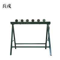 兵戎  六头钢板靶钢板手动升降靶机起倒靶机移动靶靶机起倒靶机射击用 六头钢板靶
