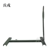 兵戎 起倒靶射击靶防弹钢板靶训练器材胸靶头靶 人形钢板起倒靶