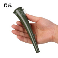兵戎 信号喇叭绿色单兵作战指挥小喇叭战术训练羊角号集结号求生口哨