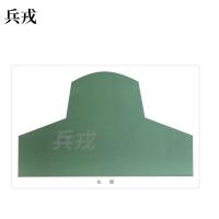 兵戎 靶纸 战用训练用靶纸胸环靶半身靶纸物资射击打靶器材打靶用品 头部靶纸100张