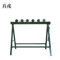 兵戎 六头钢板靶钢板手动升降靶机起倒靶机移动靶靶机起倒靶机射击用   六头钢板靶