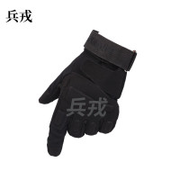 兵戎   战术手套全指手套户外骑行钓鱼登山攀岩运动健身手套耐磨防滑全指手套