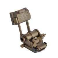 兵戎 金属翻斗车 夜视仪战术头盔支架  沙色金属翻斗车