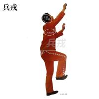 兵戎 靶纸 战用训练用靶纸胸环靶半身靶纸物资射击打靶器材打靶用品 侧面爬墙靶纸100张