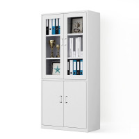 洛克菲勒大器械文件柜铁皮柜资料柜带锁财务凭证柜