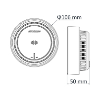 烟雾报警器106*50mm