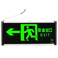安全出口指示牌 向左