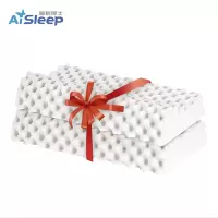 睡眠博士AiSleep 泰国乳胶枕头一对 成人天然橡胶枕芯颈椎枕头大号