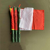 红白多功能信号手旗 战术训练指挥旗 信号指挥旗