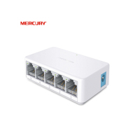 MERCURY S105C 5口百兆交换机 4口网线 网络分线器