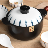 CODA 3L砂锅 D2015濑户烧砂锅 黑色 单个装