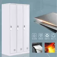 传枫 更衣柜 储物柜三门铁皮柜 900W*500D*1850H 单位:组