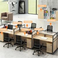 SDEC 办公家具职员办公桌 简易现代六人位组合 3600*1200mm 单位:张