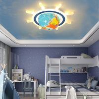创意 地球仪吸顶灯 手柄发光款 大号遥控款 直径70cm w