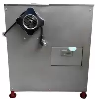 恒宇 540*400*650mm 不锈铁 双电机 大型商用绞肉机切片机 220V 1.5KW
