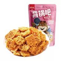 海狸先生 樱花虾味锅巴116g 2袋 糯米锅巴膨化小吃90后休闲食品 樱花虾味116g 2袋