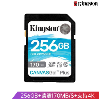 金士顿 SDG3-256GB SD存储卡 读速170MB/s