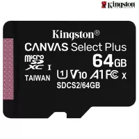 金士顿 SDCS2-64GB TF存储卡 读速100MB/s