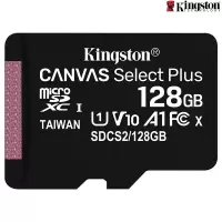 金士顿 SDCS2-128GB TF存储卡 读速100MB/s
