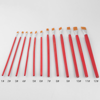 毛笔 4# 平头（约5-10mm） 长约20cm-30cm （一支装）可定制