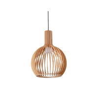 创意 日式吊顶灯 木艺吊灯 w