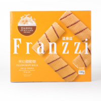 法丽兹(franzzi) 豆乳味夹心脆脆卷 100g*8