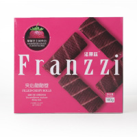 法丽兹(franzzi) 草莓芝士味夹心脆脆卷 100g*8