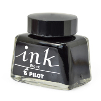 百乐(PILOT)非碳素墨水 INK-30-B 钢笔水 不堵笔 30ml/瓶 黑色(1瓶装)