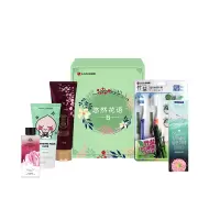 LG 悠然花语B(睿嫣润膏洗发水 竹盐冰澈薄荷牙膏 安宝笛沐浴露 安宝笛泡沫洁面膏 竹盐前翘牙刷)