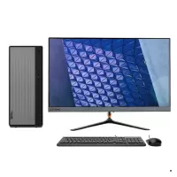 联想(Lenovo)天逸510Pro十代酷睿分体机台式电脑(i5-10400F 16G 1TB+256G 独显 WIFI) 定制 23英寸显示器 商务办公学习个人家用企业采购台式机