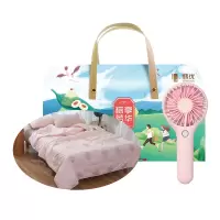 200元套餐2(真真佬佬粽子+恒源祥夏凉被+优品酷风扇)分3个包裹