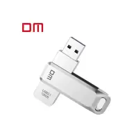 DM 128GB USB3.1 U盘 简约可旋转电脑u盘 高速车载优盘