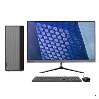 联想(Lenovo)天逸510Pro十代酷睿分体机台式电脑 (i5-10400 8G 1T+512G WIFI 蓝牙)定制 23英寸显示器 商务办公学习个人家用企业采购台式机