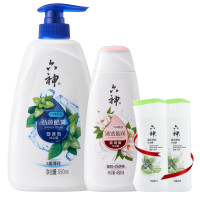 六神劲凉酷爽沐浴露950ml+清透莹润450ml