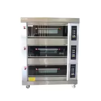 美鹰MQK-3-6豪华燃气烤箱 微电脑控制保温优越 超温保护 优质点火 万象轮可移动220V
