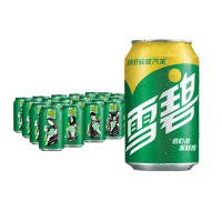 可口可乐雪碧碳酸饮料330ml*24