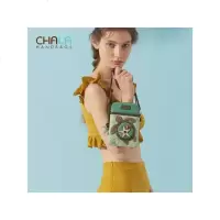 新款chala手机包女斜挎包小包包可爱秋冬ins女包小海龟迷你包2020帆布包少女款包包情人节礼物