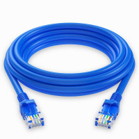 APYZ 超五类非屏蔽网线电脑路由器 蓝色1.5米