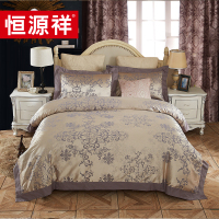 恒源祥TBK1007千娇百媚仿真丝床品四件套
