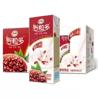 伊利 谷粒多红谷苗条装250ml*12