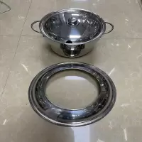 镶入式可分体液压圆形电加热6升自助餐炉