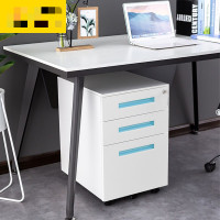 大唐瑞泰活动三抽柜收纳柜带轮活动柜