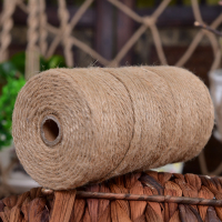 鸳鸯谱 3mm*300m 黄麻绳麻线绳子手工diy彩色材料绳幼儿园环境装饰捆绑复古粗麻绳